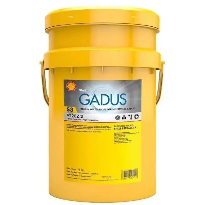 SHELL Gadus S3 V220 Z 2 - 18KG Mavi Gres Yağı