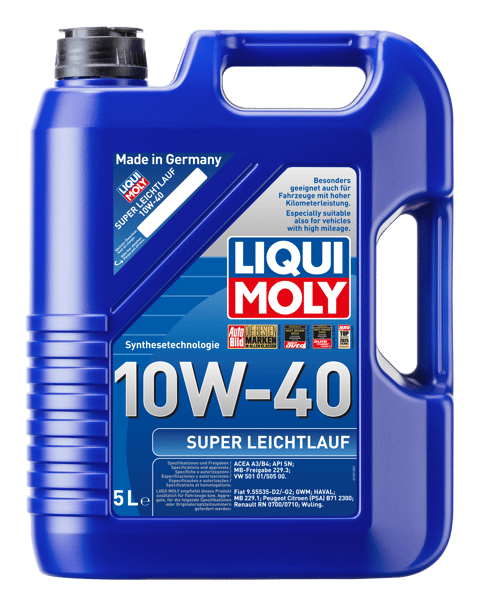 Liqui Moly Super Leichtlauf 10W-40 - 5 Litre Motor Yağı (9505)