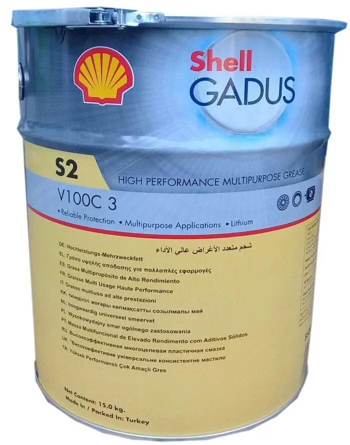 SHELL Gadus S2 V100C 3 - 15KG Gres Yağı