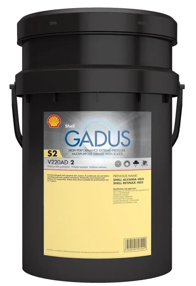 SHELL Gadus S2 V220 AD 2 - 18KG Yağ