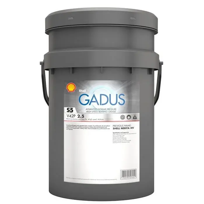 SHELL Gadus S5 V42P 2.5 (Nerita HV) - 18KG  Gres Yağı