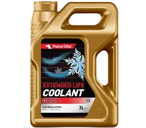 Petrol Ofisi Extended Life Coolant 3 Lt Organik Kırmızı Antifriz