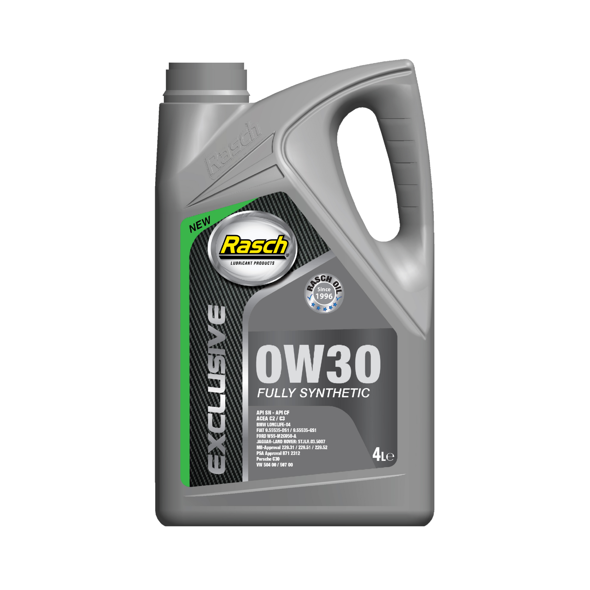 RASCH EXCLUSIVE 0W30 SN - 4LT