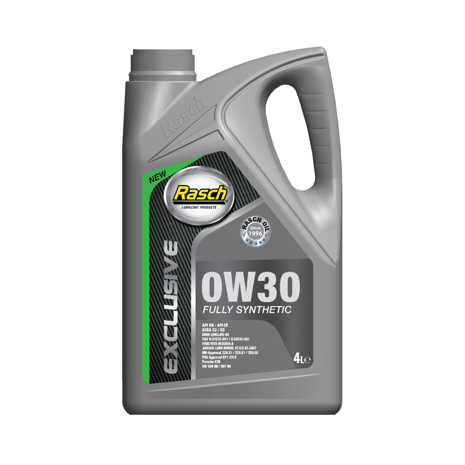 RASCH EXCLUSIVE 0W30 SN - 4LT
