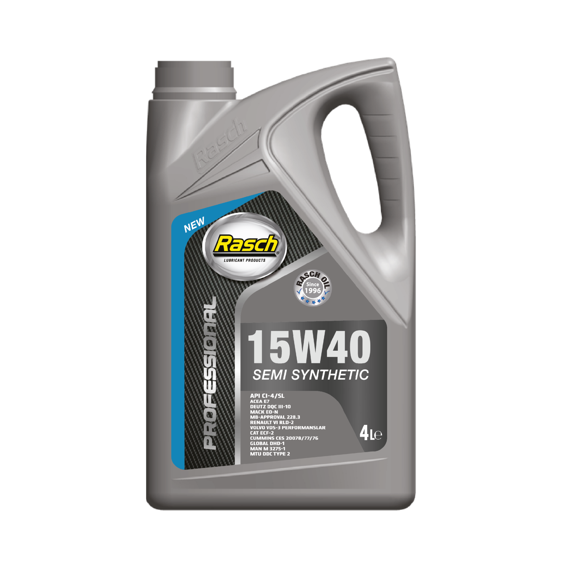 RASCH PROFESSIONAL 15W40 CI-4/SL - 4LT