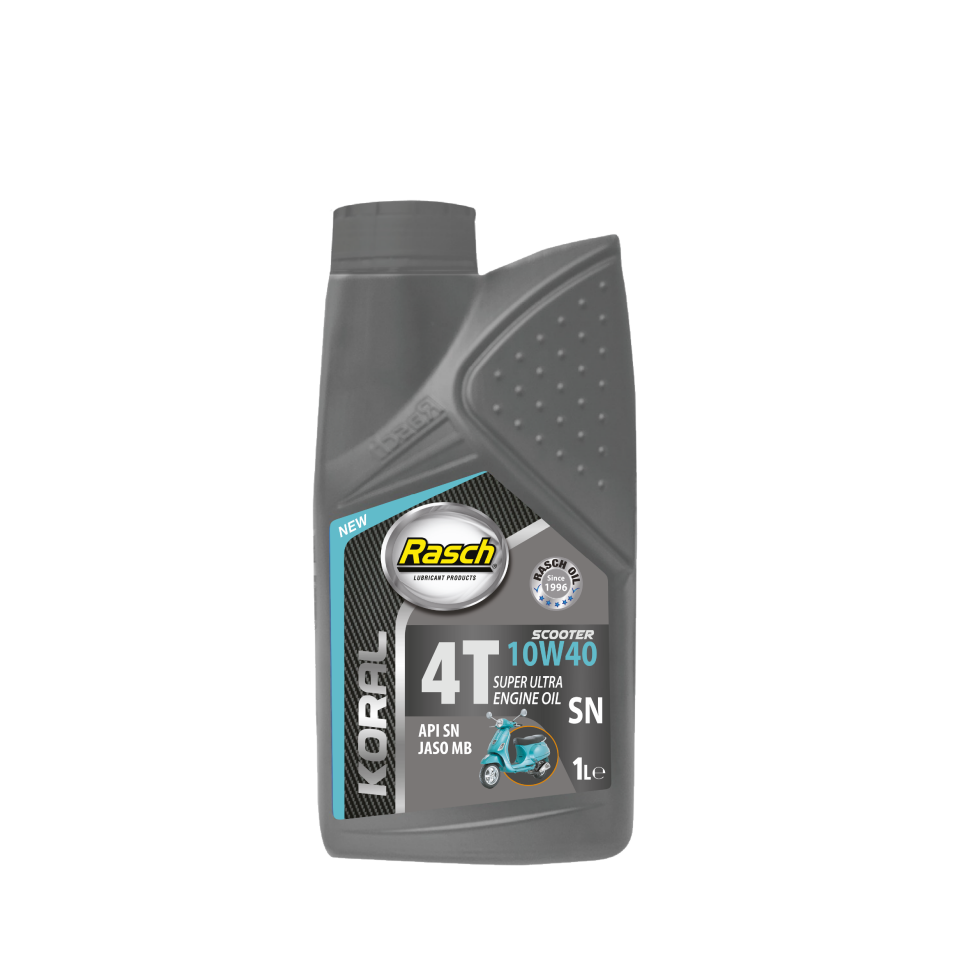 RASCH KORAL 4T 10W40 SN SCOOTER - 1LT