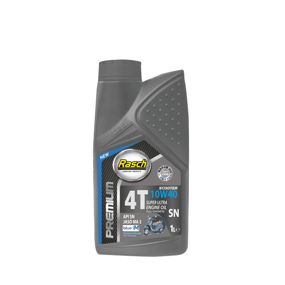 RASCH KORAL 4T 10W40 SN SCOOTER Blue-M - 1LT