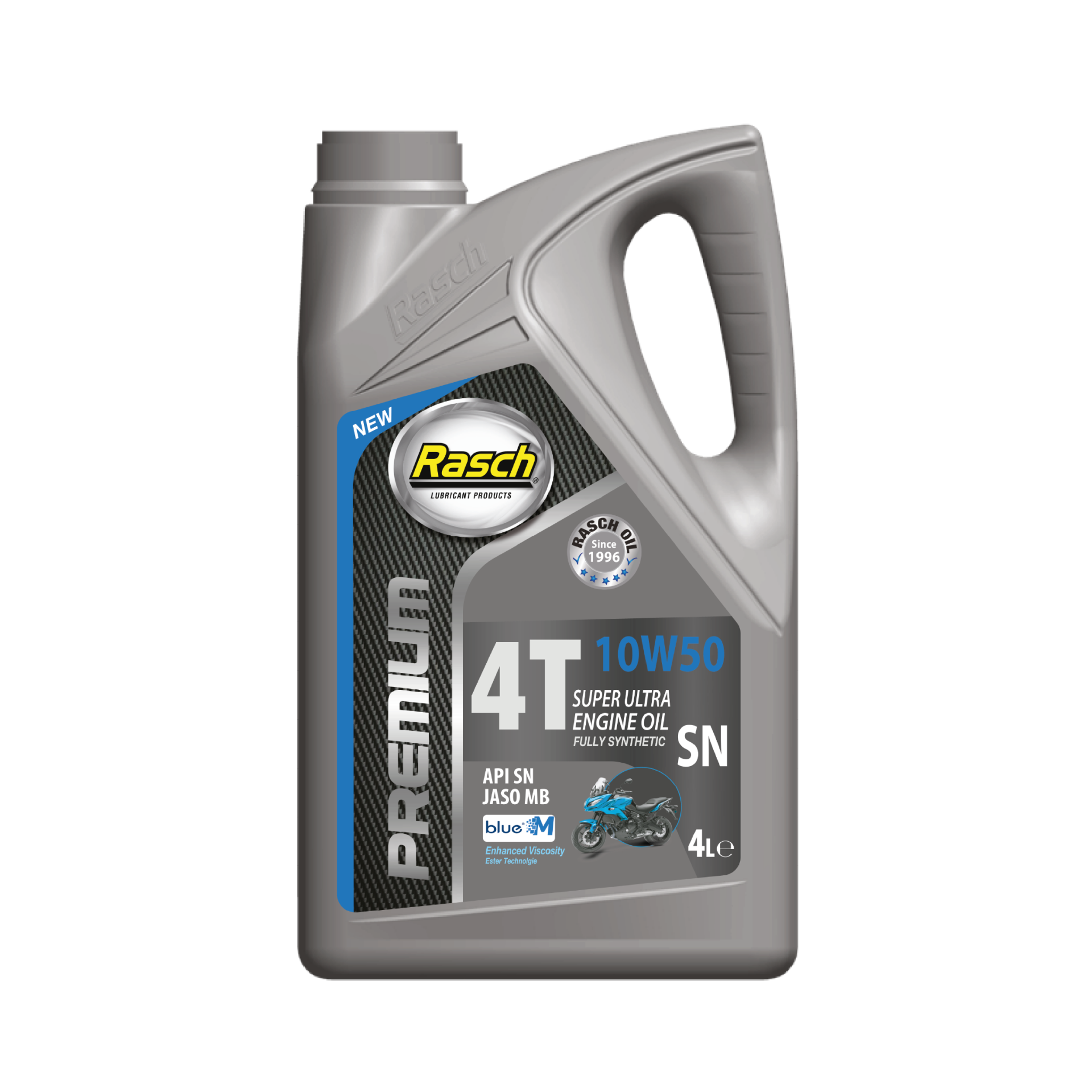 RASCH KORAL 4T 10W50 SN Blue-M - 4LT