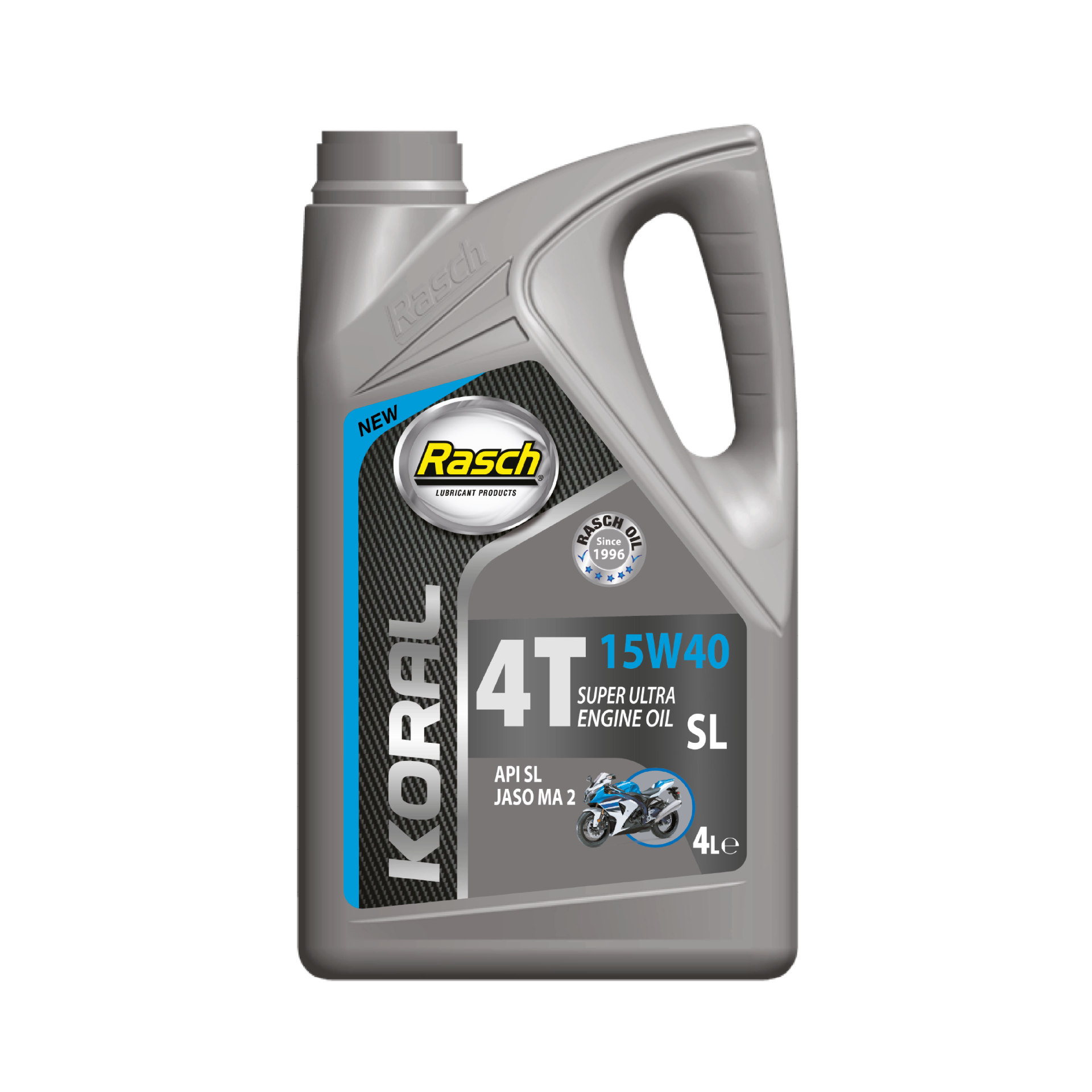 RASCH KORAL 4T 15W40 SL - 4LT