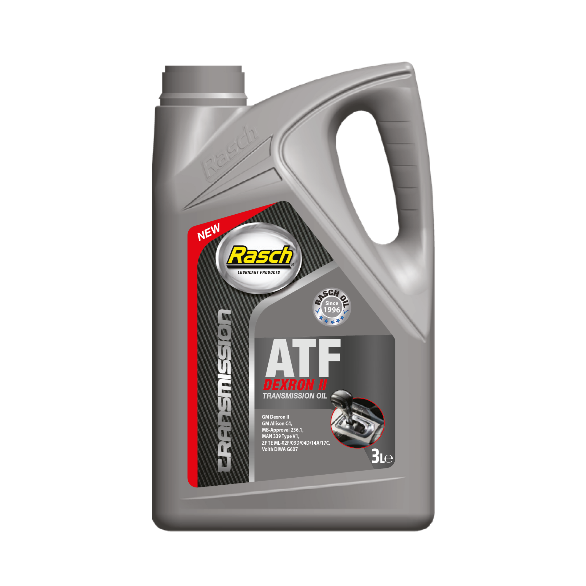 RASCH TRANSMISSION ATF DEXRON II - 3LT