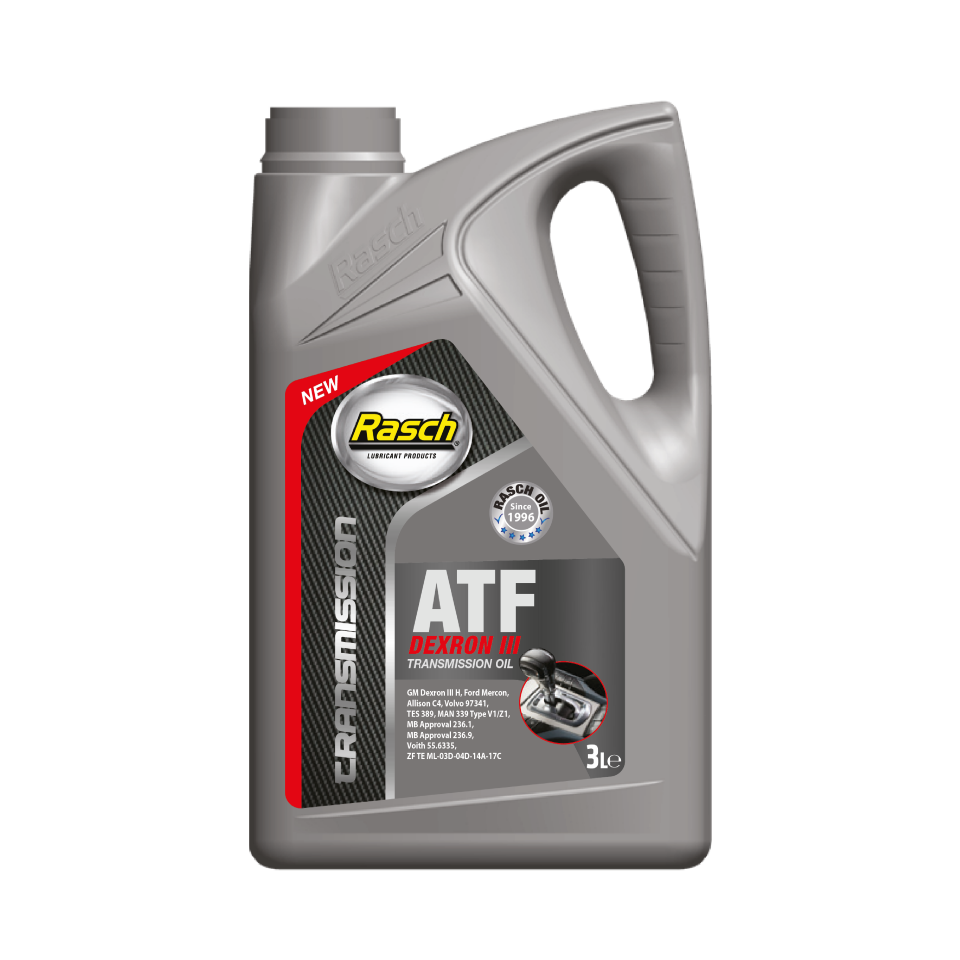 RASCH TRANSMISSION ATF DEXRON III - KIRMIZI - 3LT