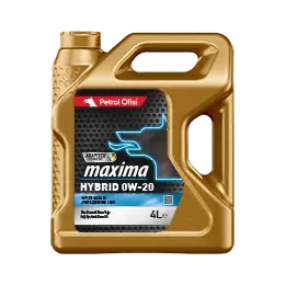 PETROL OFİSİ Maxima HYBRID 0W-20 4LT