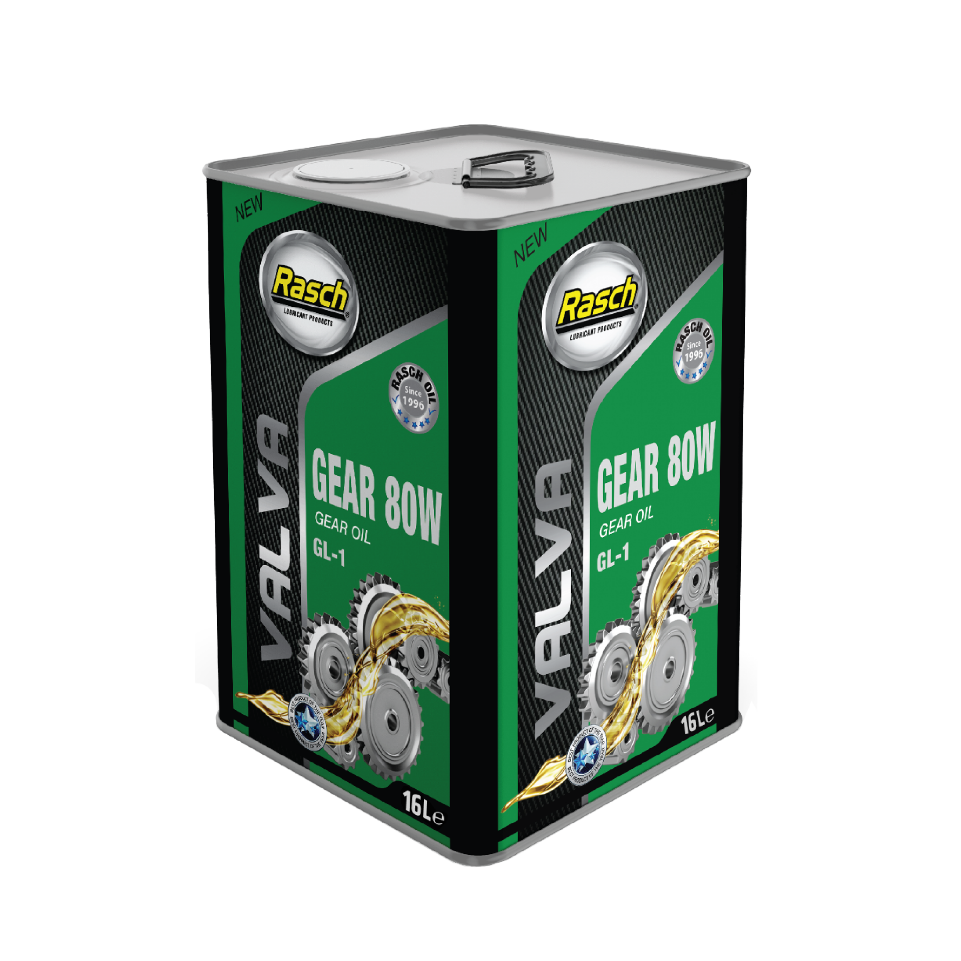 RASCH VALVA GEAR OIL 80W GL-1 - 16KG