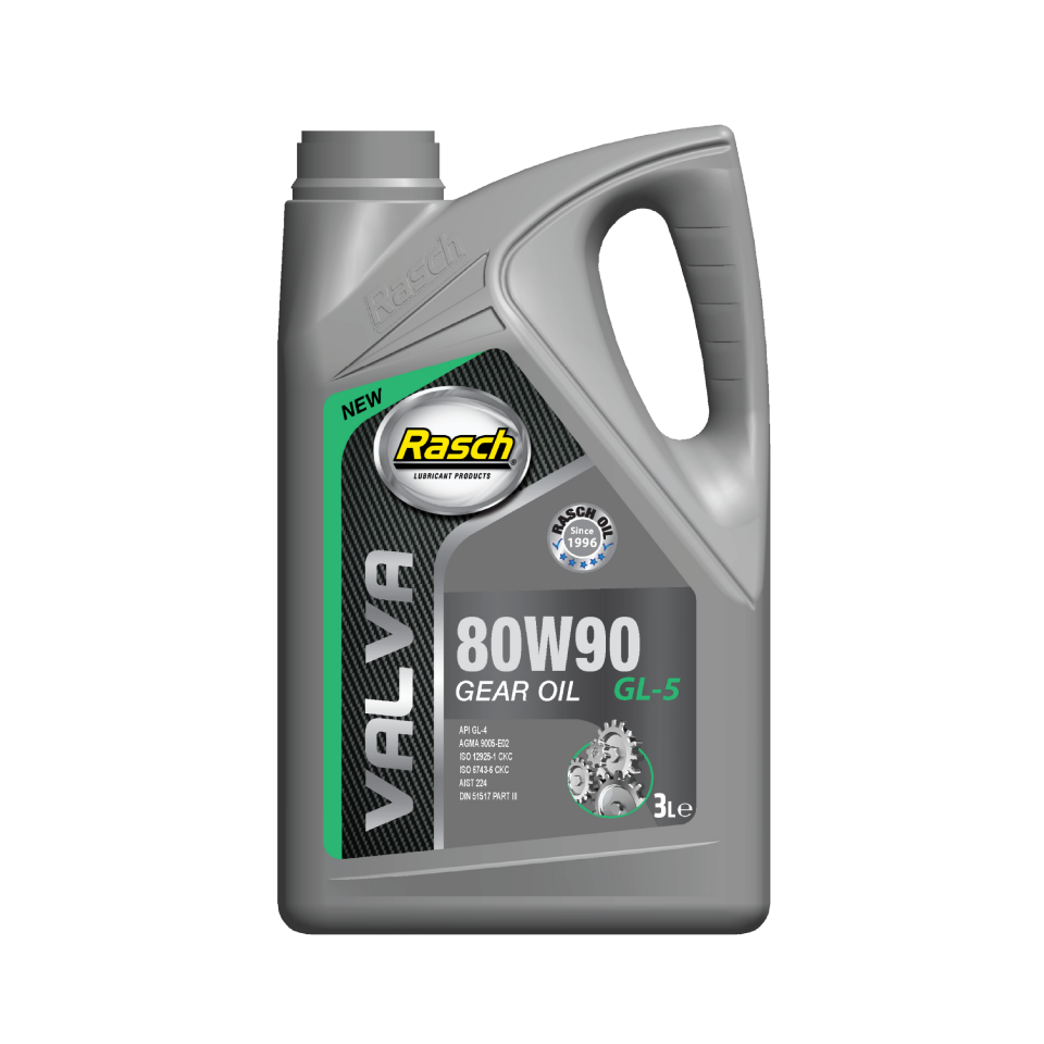 RASCH VALVA GEAR OIL 80W90 GL-5 - 3LT