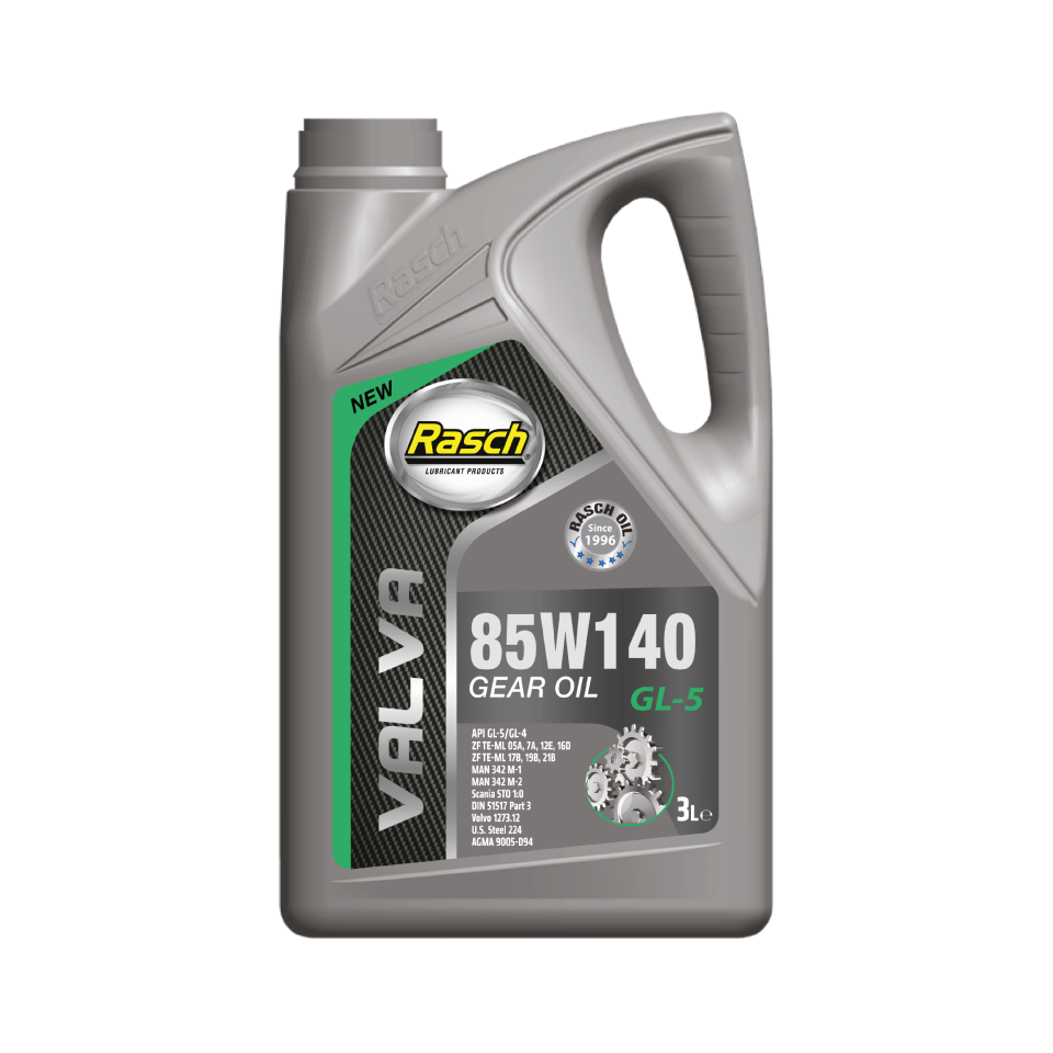 RASCH VALVA GEAR OIL 85W140 GL-5 - 3LT