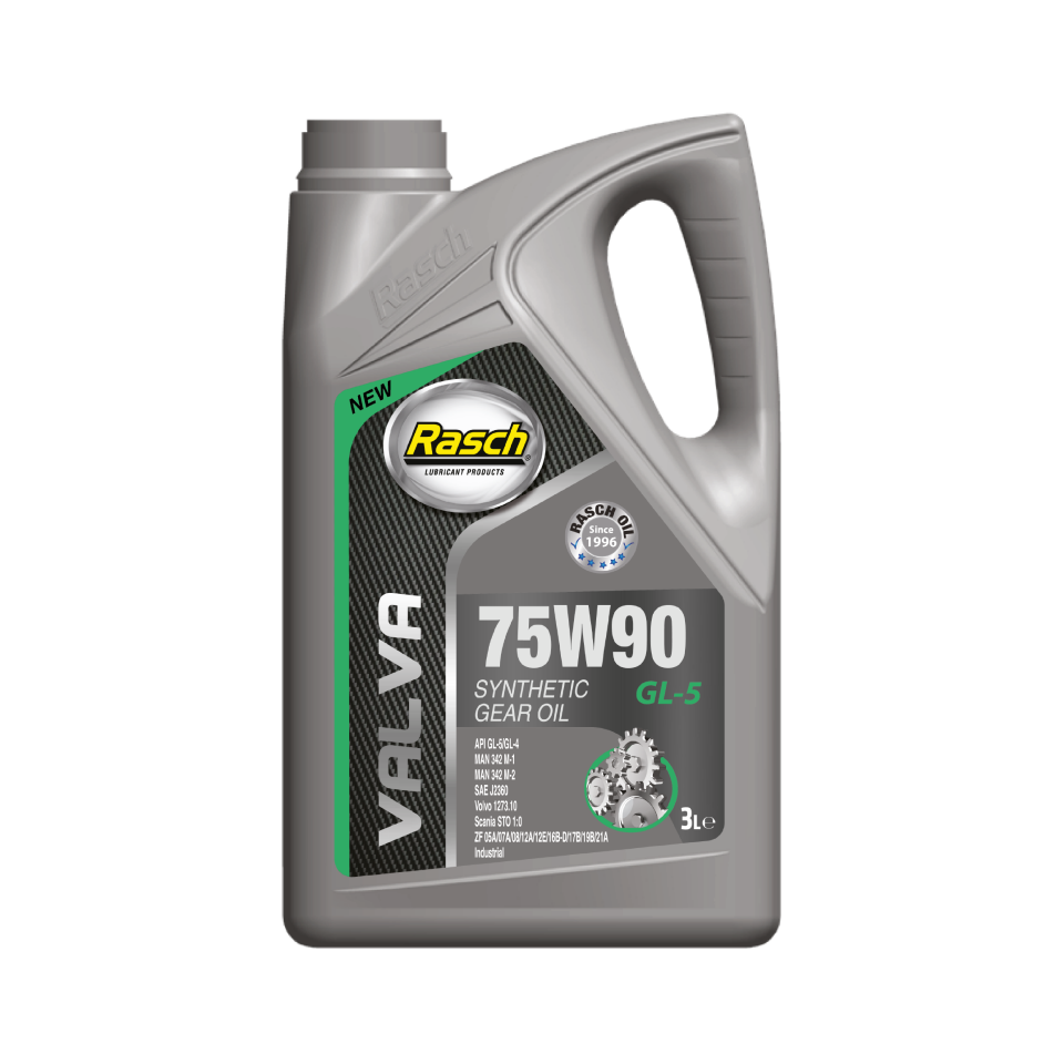 RASCH VALVA GEAR OIL 75W90 GL-5 SYNT - 3LT