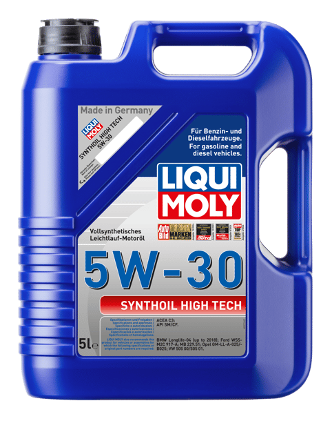 LIQUI MOLY 5W30 Synthoil High Tech Tam Sentetik Motor Yağı 5 Litre (20959)