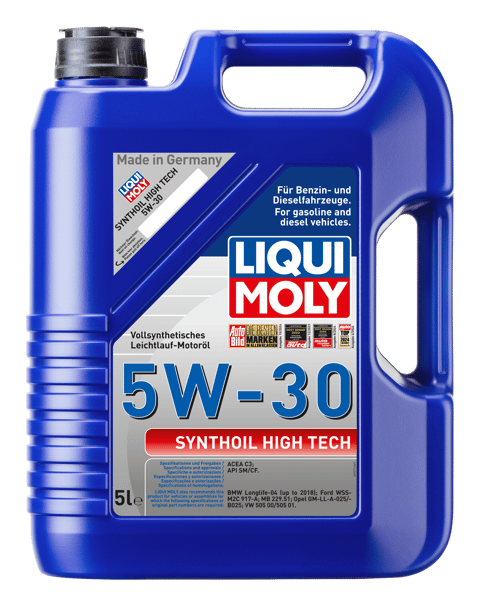 LIQUI MOLY 5W30 Synthoil High Tech Tam Sentetik Motor Yağı 5 Litre (20959)