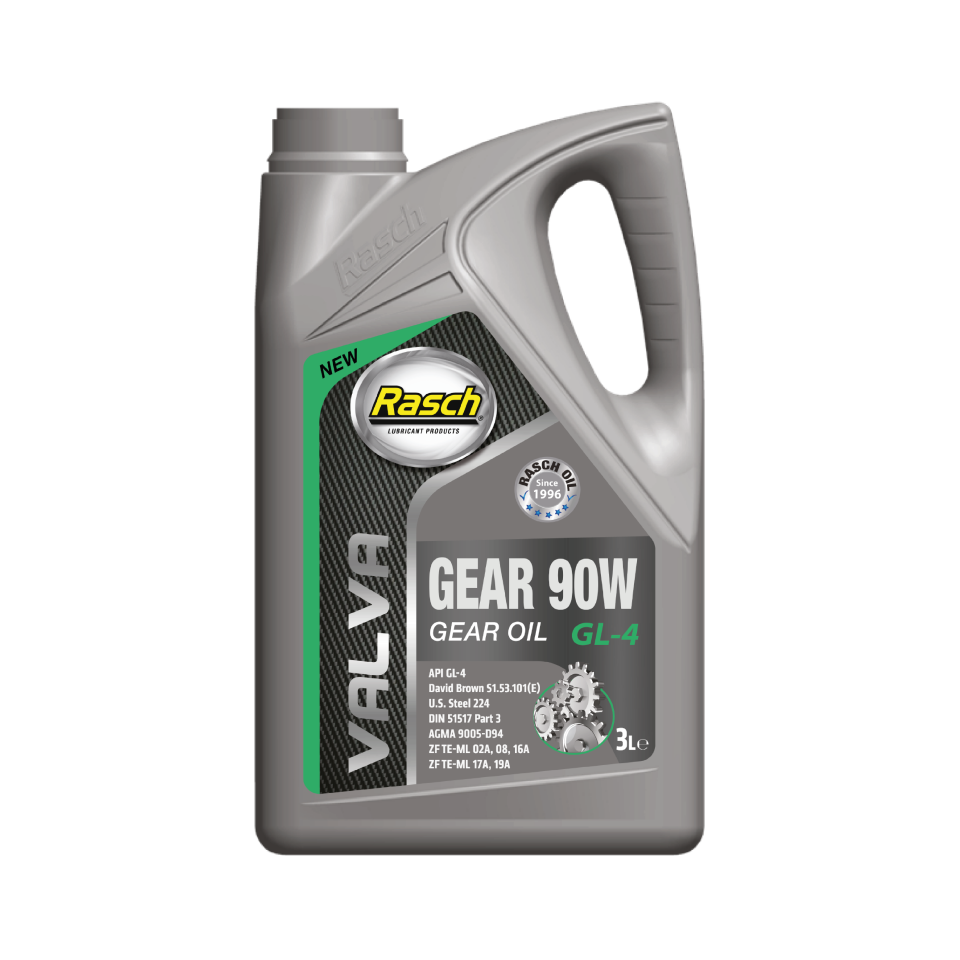 RASCH VALVA GEAR OIL 90W GL-4 - 3LT