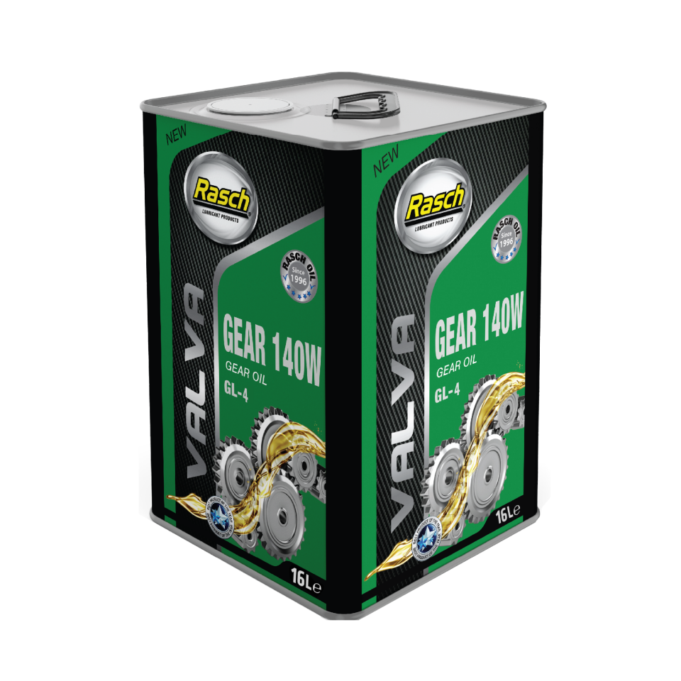 RASCH VALVA GEAR OIL 140W GL-4 - 16KG