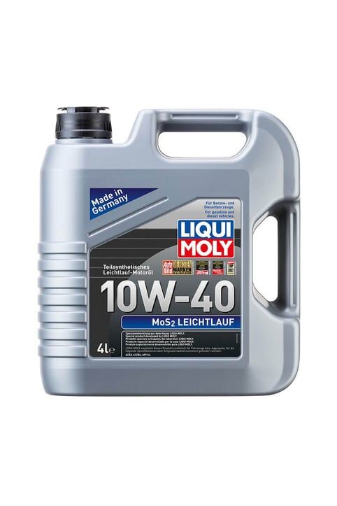 LIQUI MOLY 10W40 Motor Yağı Kısmi Sentetik MoS2'li LEICHTLAUF 4 Litre (6948)