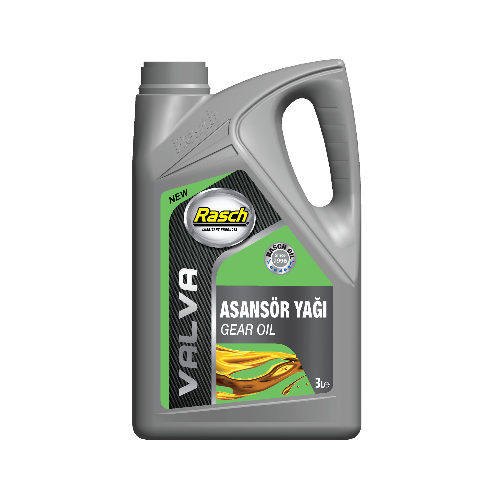 RASCH VALVA ASANSÖR YAĞI - 3LT