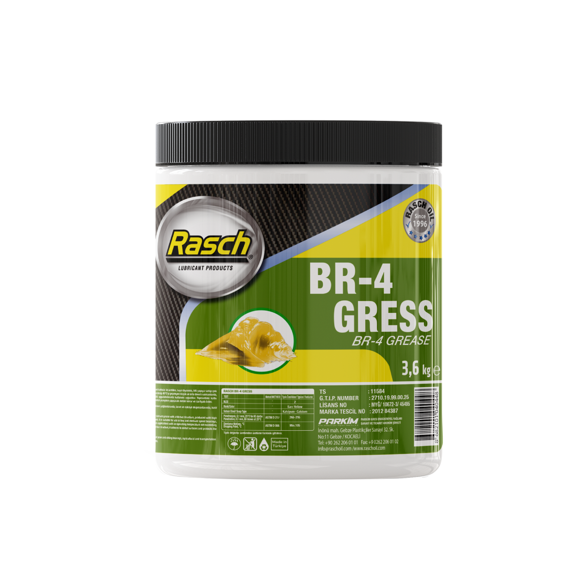 RASCH BR-4 GRES - 3.6KG