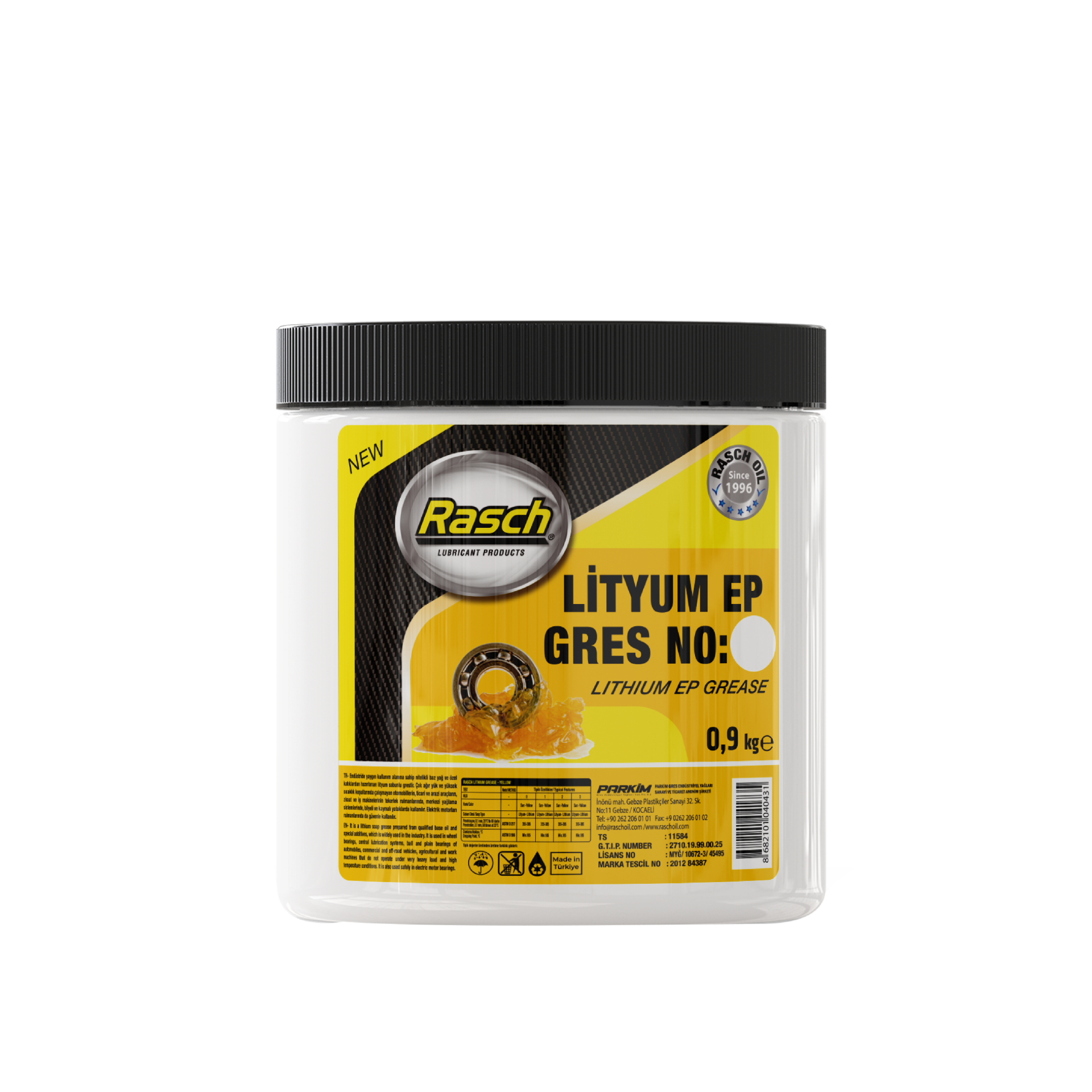 RASCH LİTYUM GRES - 0.9ml