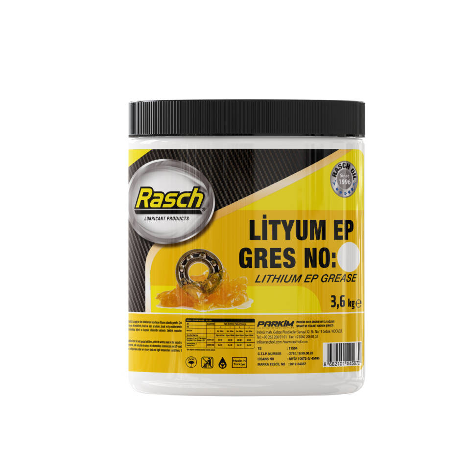 RASCH LİTYUM GRES - 3.6KG