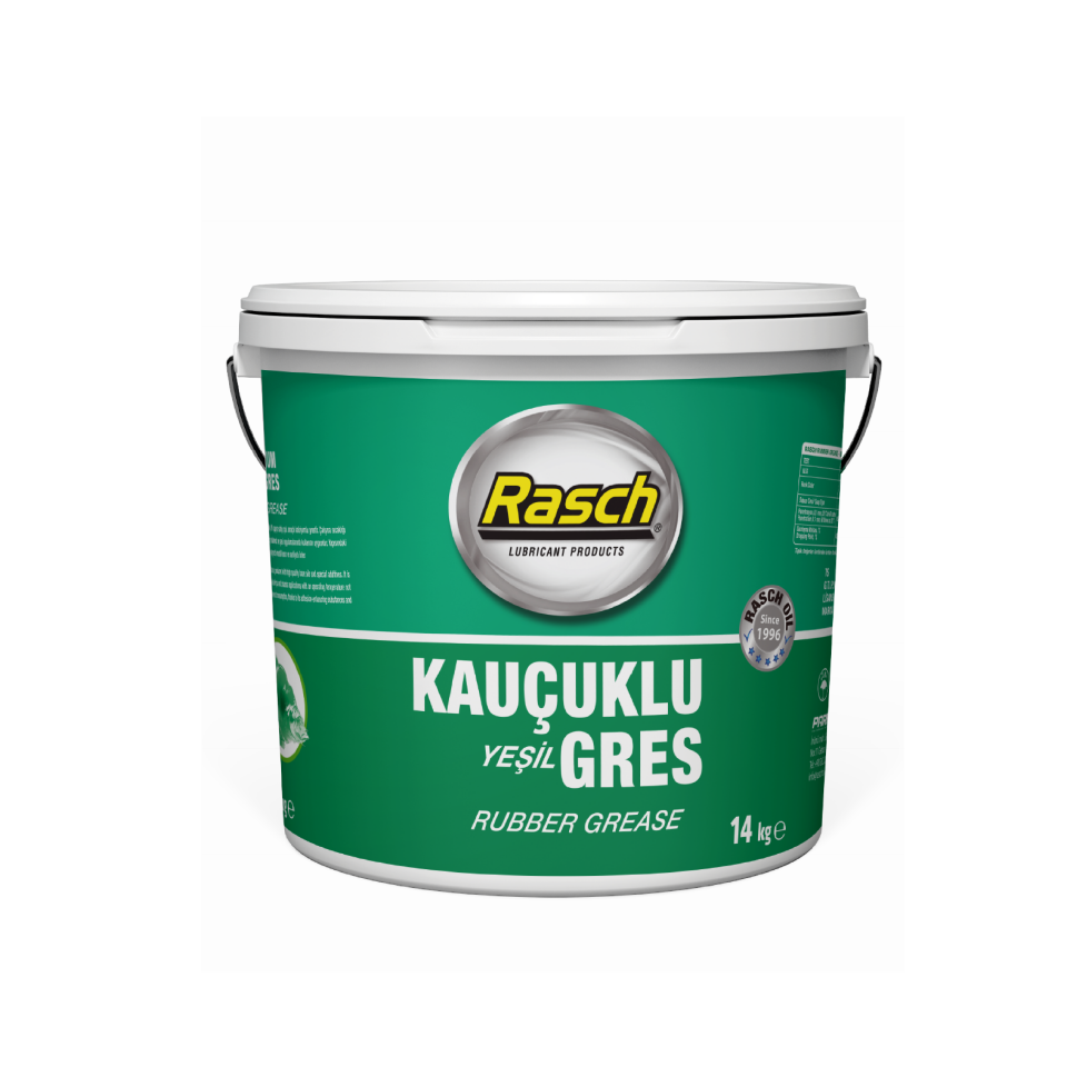 RASCH YEŞİL KAUÇUKLU GRES - 14KG