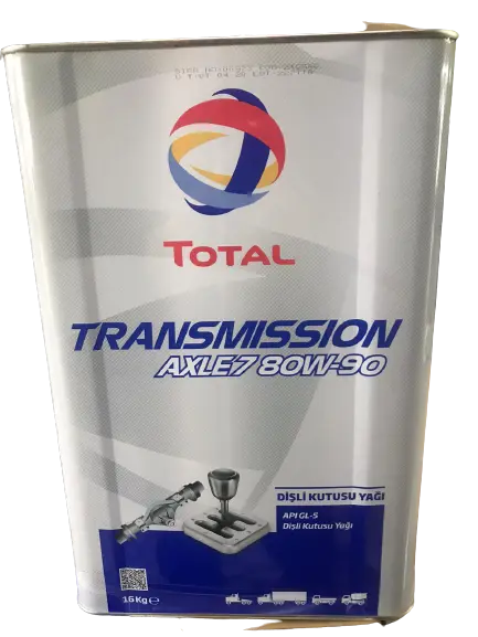 TOTAL Transmission Axle 7 80W-90 - 16KG Şanzıman Yağı