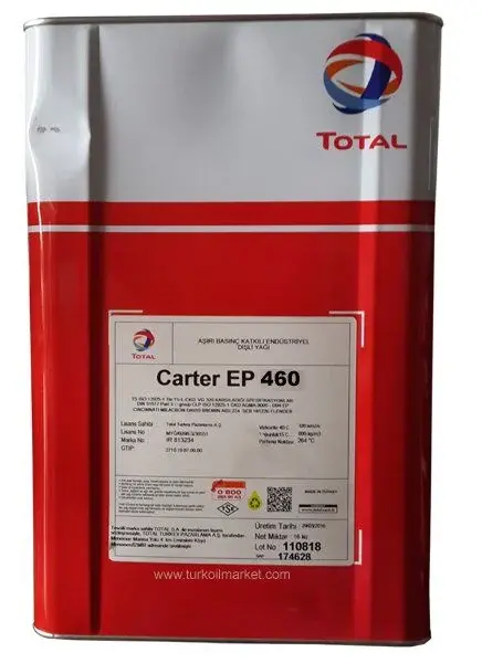 TOTAL Carter EP 460 - 16KG Şanzıman Yağı