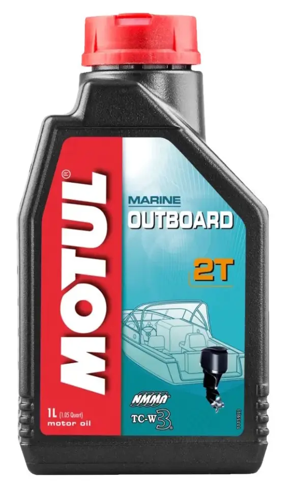 MOTUL Marine Outboard 2T - 1LT Su ve Deniz Motorları İçin Özel
