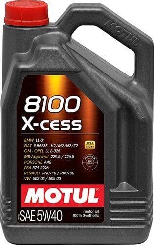 MOTUL 8100 X-cess 5W-40 - 4LT Motor Yağı