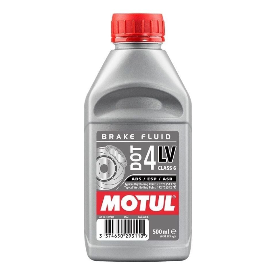 MOTUL DOT 4 LV Brake Fluid - 0.5ML Fren Hidrolik Yağı
