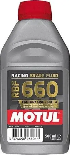 MOTUL RBF 660 FL Dot 4 - 0.5ML Tam Sentetik Fren Hidroliği Yağı