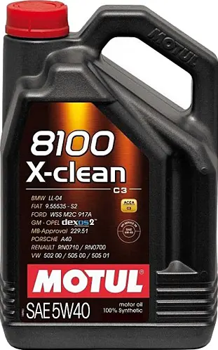 MOTUL 8100 X-Clean 5W-40 - 4LT Motor Yağı