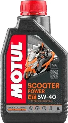 MOTUL Scooter Power 5W-40 MA 4T - 1LT Motosiklet Yağı