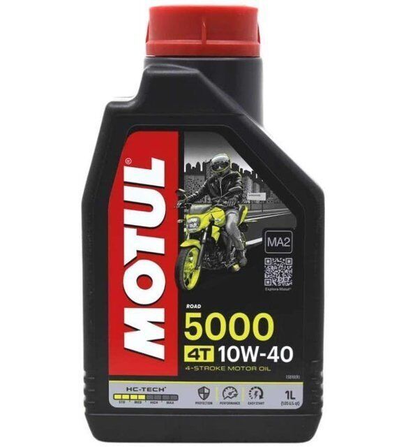 MOTUL 5000 10W-40 4T - 1LT Motosiklet Yağı