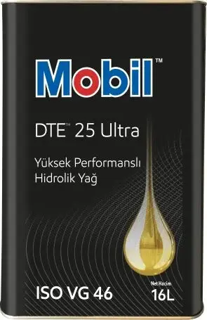 MOBİL DTE 25 ISO VG 46 - 16KG Hidrolik Yağı
