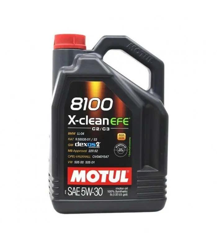 MOTUL 8100 X-Clean EFE 5W-30 Dexos2 Partiküllü - 5LT