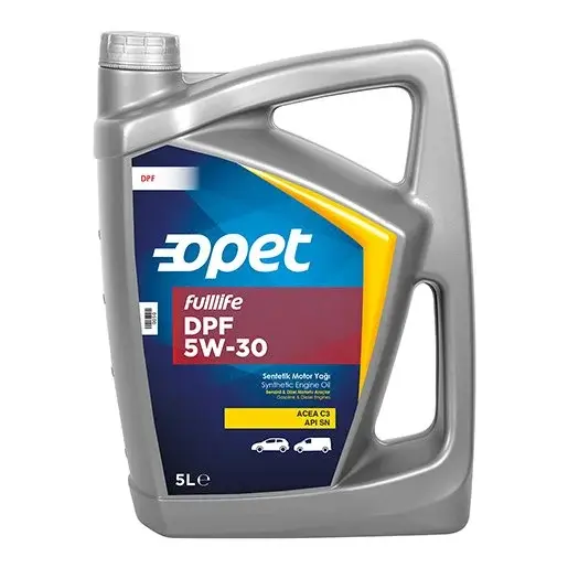 OPET Fulllife Dpf 5W-30 Partiküllü Motor Yağı - 5LT Motor Yağı