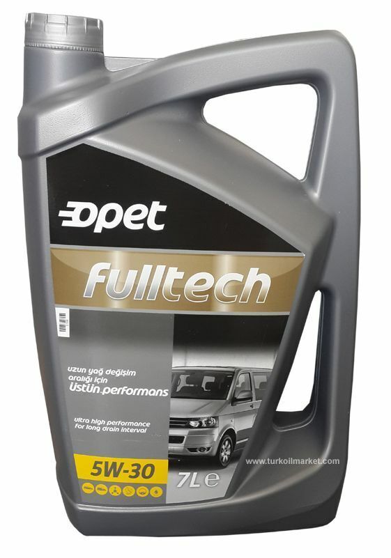 OPET Fulltech 5w-30 - 7LT Partiküllü Motor Yağı