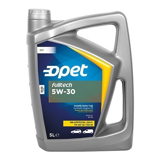 OPET Fulltech 5w-30 - 5LT Partiküllü Motor Yağı