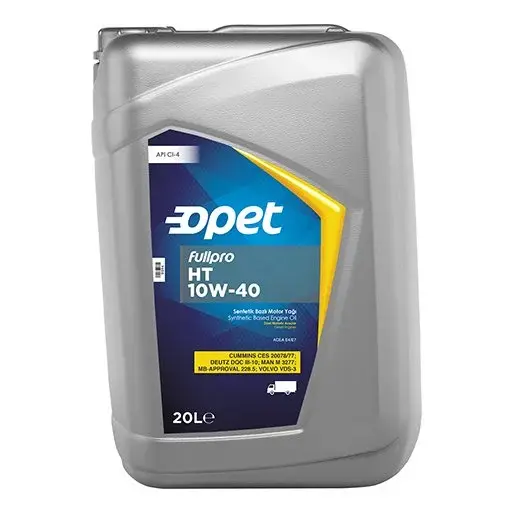OPET Fullpro HT 10W-40 - 20KG Motor Yağı