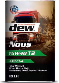 DEW Nous 15W40 T2 API CI-4 / SL - 16KG