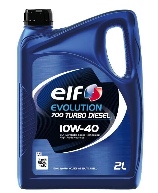 ELF EVOLUTION 700 TURBO DIESEL 10W-40 - 2LT