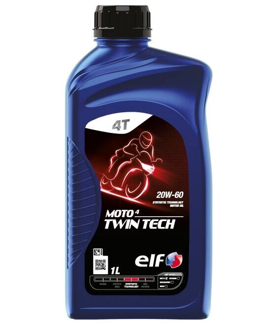 ELF MOTO 4 TWIN TECH 20W-60 - 1LT