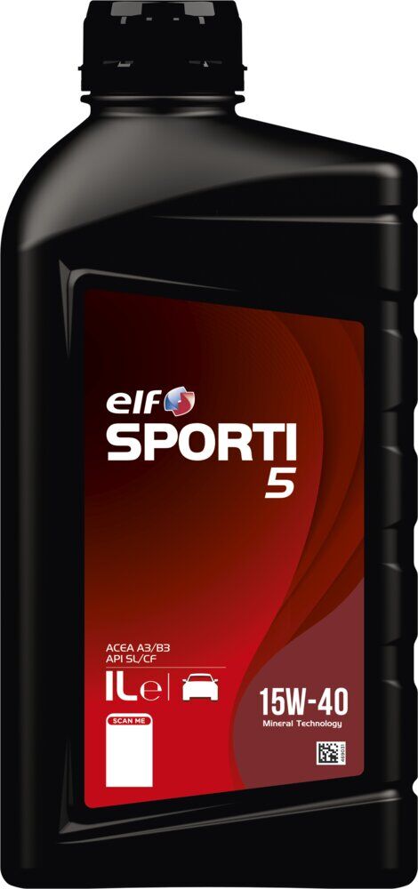 ELF SPORTI 5 15W-40 - 1LT