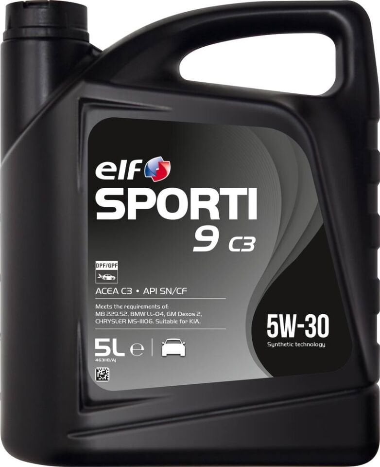 ELF SPORTI 9 C3 5W-30 - 5LT